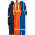 Bulwark Men's Premium Coverall w/CSA Reflective Trim - Orange